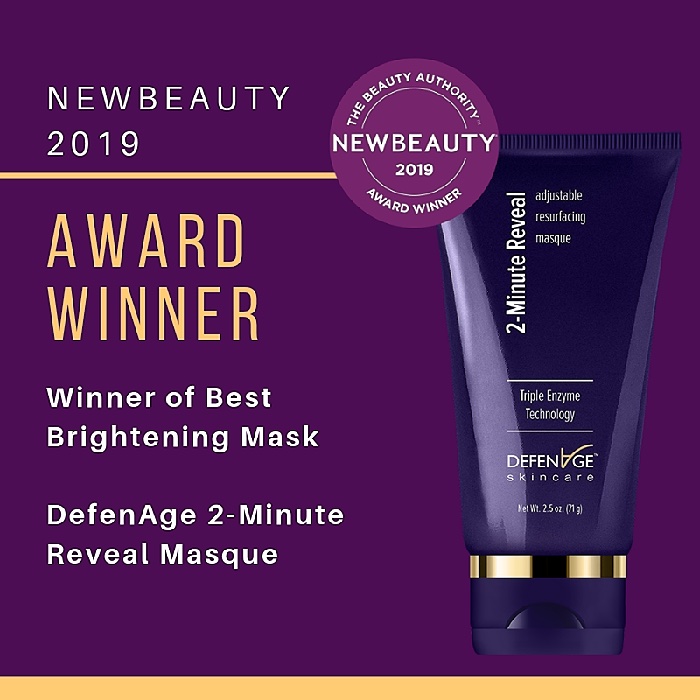 DefenAge's D2-Minute Reveal Masque Scores NewBeauty's 2019 Best ...